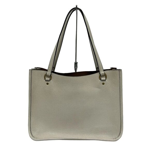 COACH Tyler Carryall C3768 Cream Leather - Tote Bag - Picture 3 of 9